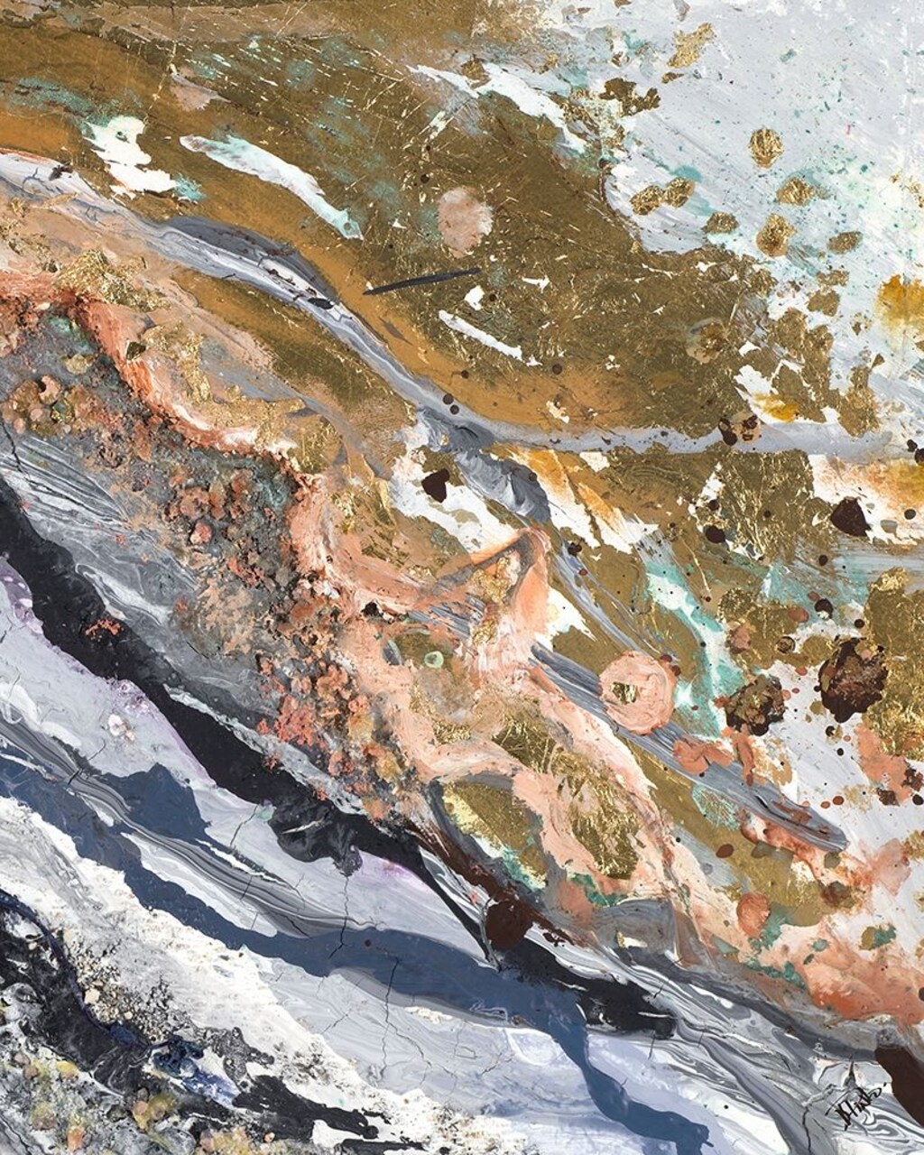 Turbulence Rectangle II Poster Print by Patricia Pinto - Item # VARPDX11986K